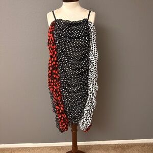 Nancy Stella Soto New with tags Austrian Drape Dress Sz M Oversized baggy